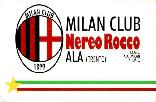 Tessera milan club nereo - tessera,