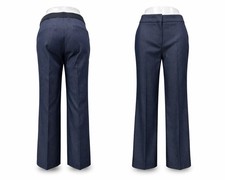 ZARA Chic Tailored Blue Denim