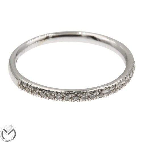 Anello oro bianco 750 - anello,