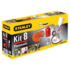 KIT 8 PNEUMATIC STANLEY KIT ACCESSORI COMPRESSORE ARIA COMPRESSA 8 PZ AEROGRAFO