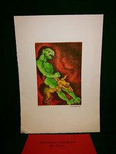  CANTATORE  DOMENICO ACQUAFORTE DA GOYA OPERA GRAFICA FIRMATA A MANO