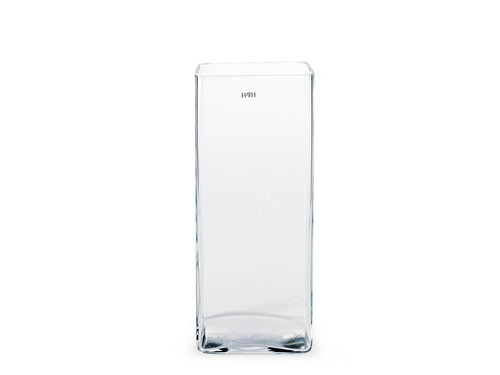 Vaso quadrato in - h&h, vetro