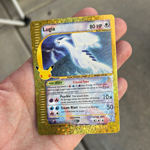 Pokémon cristallo lugia - pokémon,