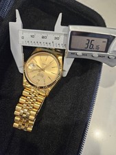 Orologio Uomo Bulova Super Seville Calendario Quart Acciaio Inox Oro