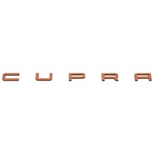 SEAT CUPRA scritta rame logo