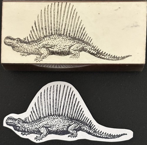 Timbro gomma dinosauro - gomma,