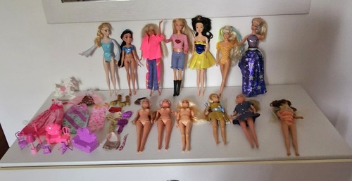 Lotto bambole barbie - lotto,