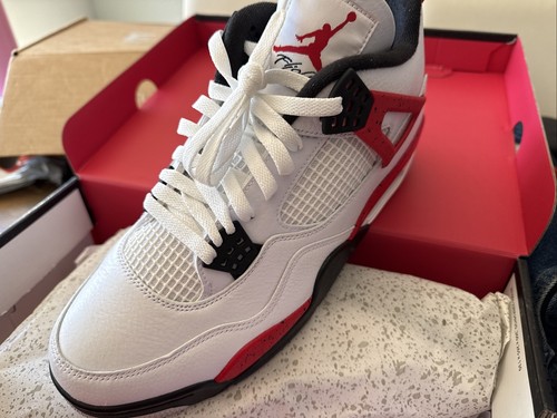Red cement air jordan 4 - air,