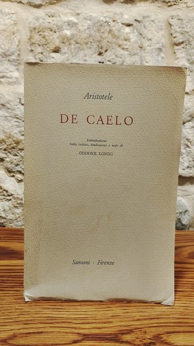 Aristotele caelo sansoni - -de, caelo,