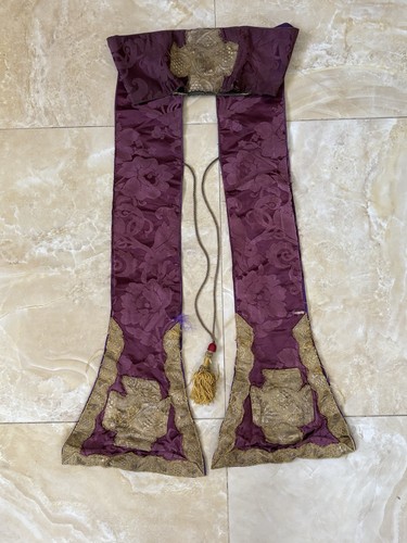 Antica stola sacerdotale - antica, viola