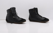 Scarpe SUPERGA Alte Usate EU 41  (Cod.CS517) in Pelle Nero Uomo