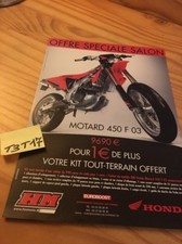 Honda Motard 450F 03 125 CRE