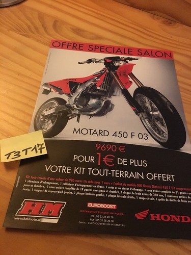 Honda motard 450f - honda, cre