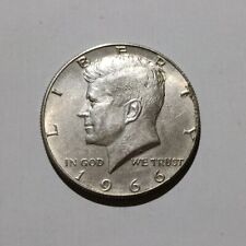 HALF DOLLAR  1/2 Half Dollaro Argento 1966 Liberty Usa Silver $ Buone Condizioni