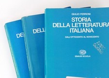 Storia della Letteratura Italiana Giulio Ferroni Einaudi Scuola Dalle Origini