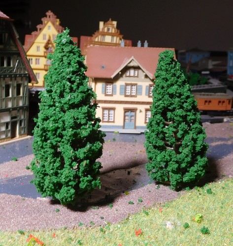Abeti verde scuro - verde, scuro,