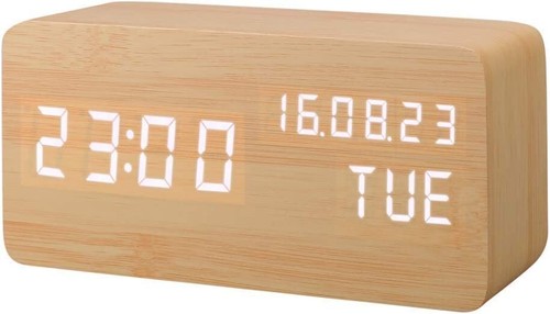 Orologio digitale legno - digitale, in