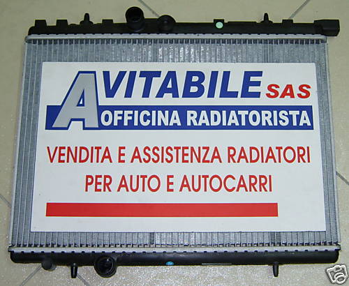 Radiatore peugeot 206 - radiatore,