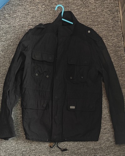 Giacca nera firetrap - giacca,