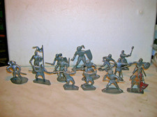 SOLDATINI CANE' TIBIDABO-54mm E OLTRE-MEDIOEVALI-15 PEZZI-ALCUNI INCOMPLETI