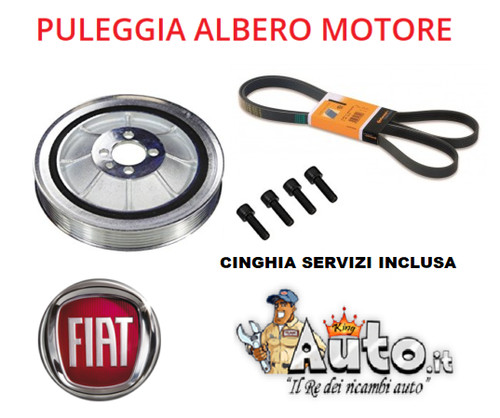 Puleggia albero motore - motore, +