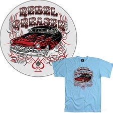 T-shirt Rockabilly Lowrider