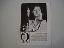 advertising Pubblicità 1966 CREME VESPERALE ORLANE