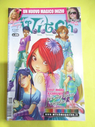126 disney italia - w.i.t.c.h., #