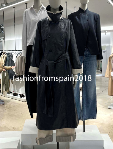 Zara new woman oversized faux - oversized,