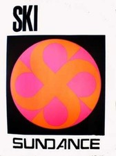 SKI SUNDANCE POSTER VINTAGE