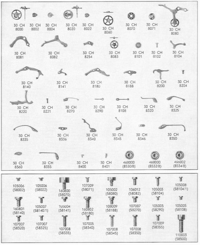 Longines 30ch parts - 30ch,