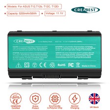 Batteria 11,1 V A32-X51 A32-T12 per ASUS T12 T12b T12C X51C X51H X51L X51RL X58Le