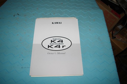 Manuale kawai k4r - manuale,
