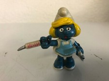 PEYO -  PUFFETTA INFERMIERA CON SIRINGA - SMURF SMURFS SCHTROUMPF - VINTAGE