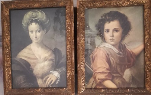 Quadretti ovali dipinti - ,