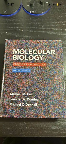 Molecular biology principles - biology,