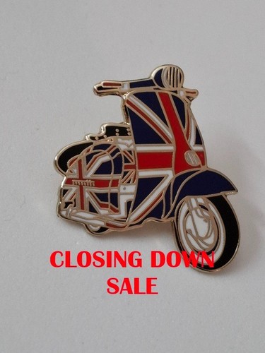 Lambretta union jack scooter - union,