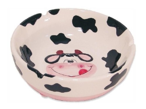 Posacenere ceramica mucca