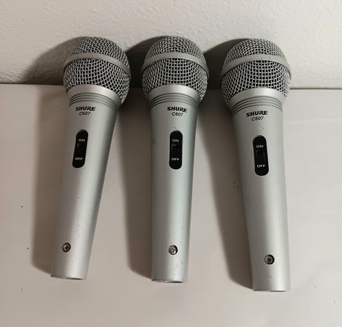 Shure c607 microphone lot - c607,