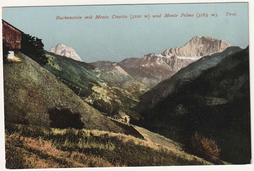 Faggio con monte - con, civetta