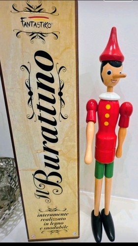Pinocchio burattino vintage