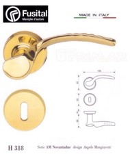 Maniglia Fusital H318 R8 Oro