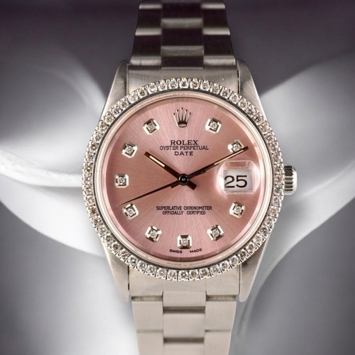 Orologio rolex data 34mm - 34mm, donna