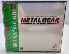 Sony Playstation 1 PS1 Metal Gear Solid CIB pulita e testata