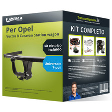 Gancio traino fisso per Opel