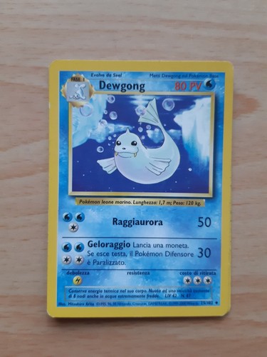 Dewgong carta pokémon - dewgong,