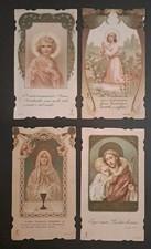 LOTTO DI 8 ANTICHI SANTINI