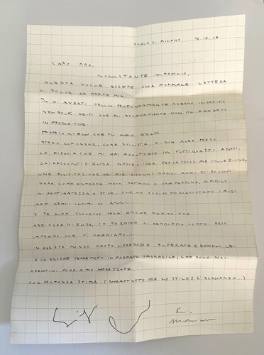 Rare autograph letter - autograph, signed
