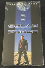 Solar Force (VHS, 1995)- Michael Pare, Billy Drago - Cult Sci-Fi - RARE Unopened
