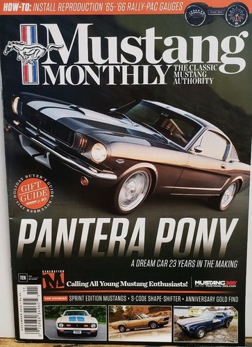 Mustang monthly nov 2016 - mustang,